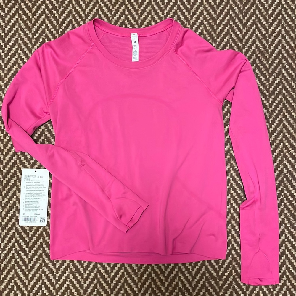Lululemon swiftly tech long sleeve shirt